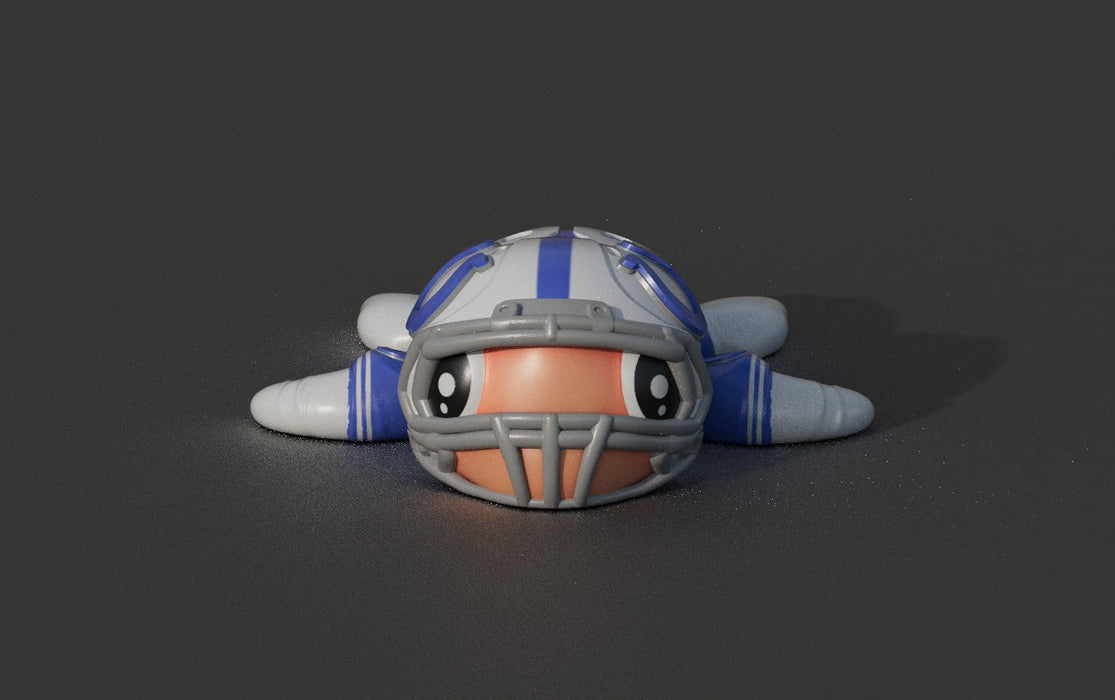 Football Turtle Indianapolis Colts