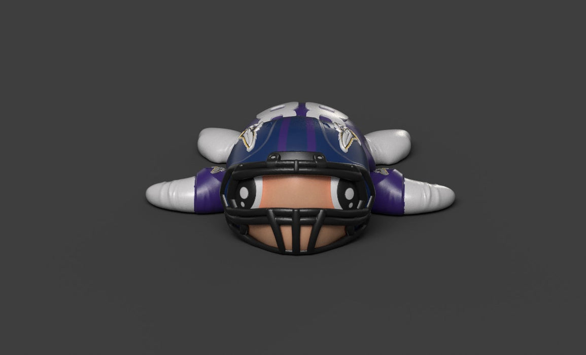 Football Turtle Baltimore Ravens