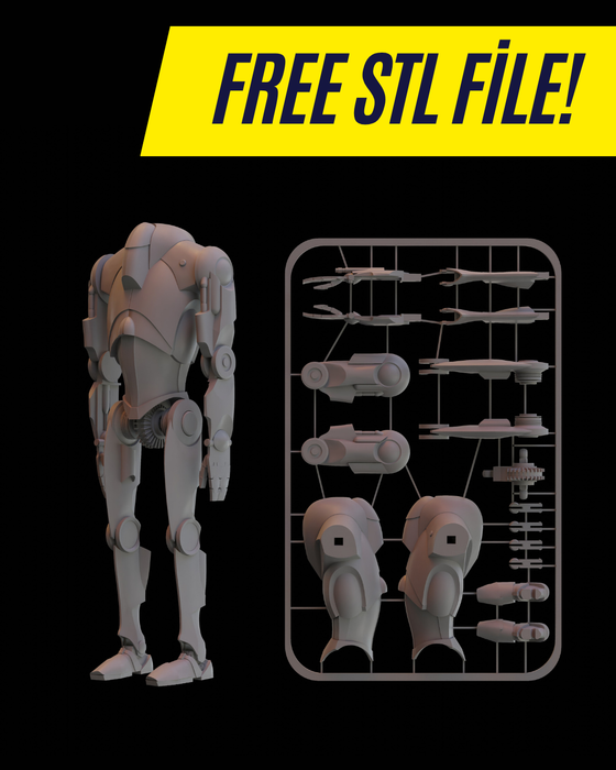 Super Battle Droid Kit Card