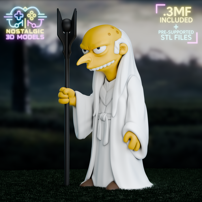 Nostalgic Burns Saruman