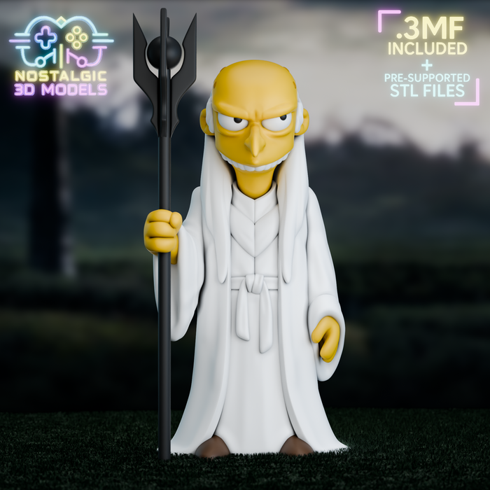 Nostalgic Burns Saruman