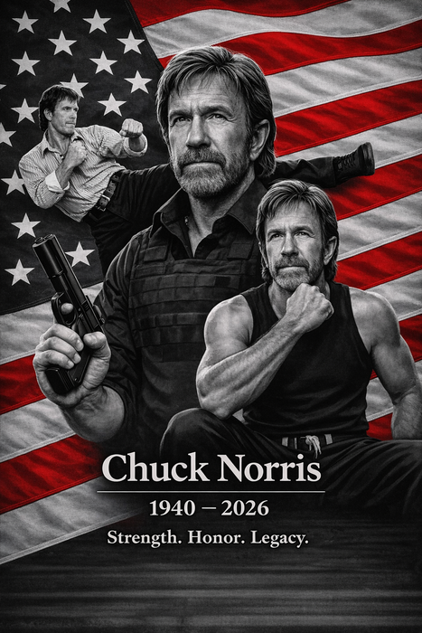 Chuck Norris Memorial Hueforge