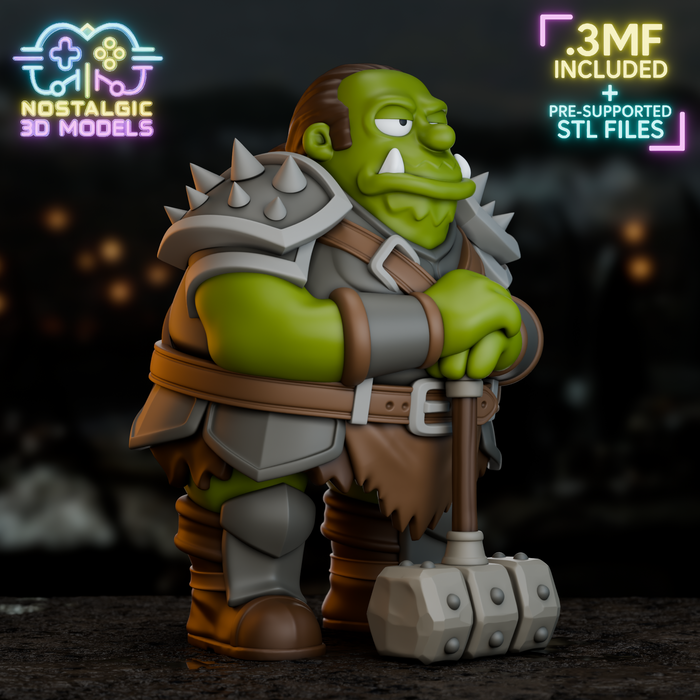 Nostalgic Comic Book Guy Orc
