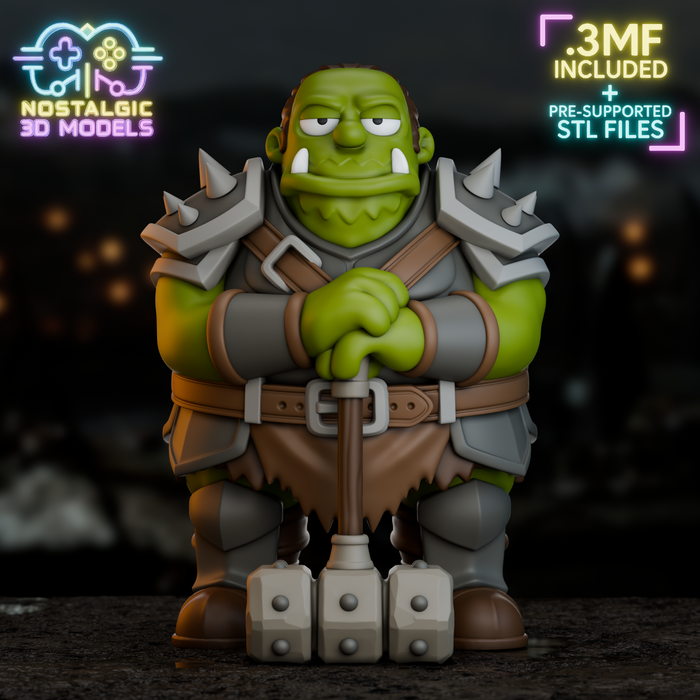 Nostalgic Comic Book Guy Orc
