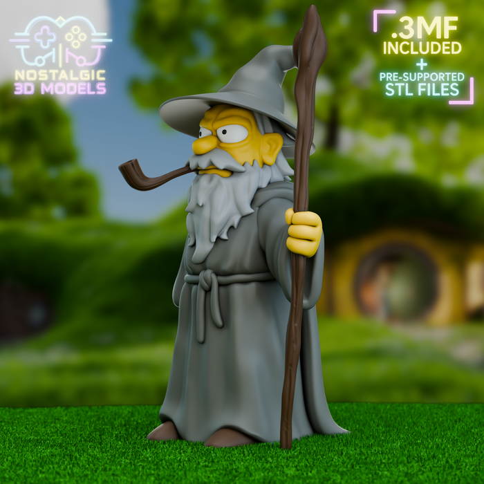 Nostalgic Grandpa Gandalf