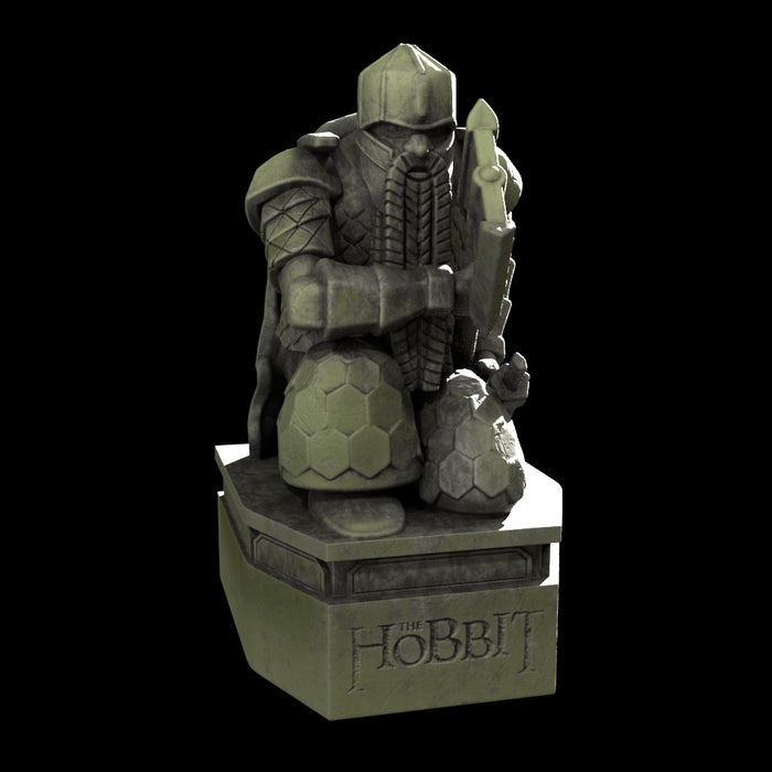Lonely Mountain Guard Statue