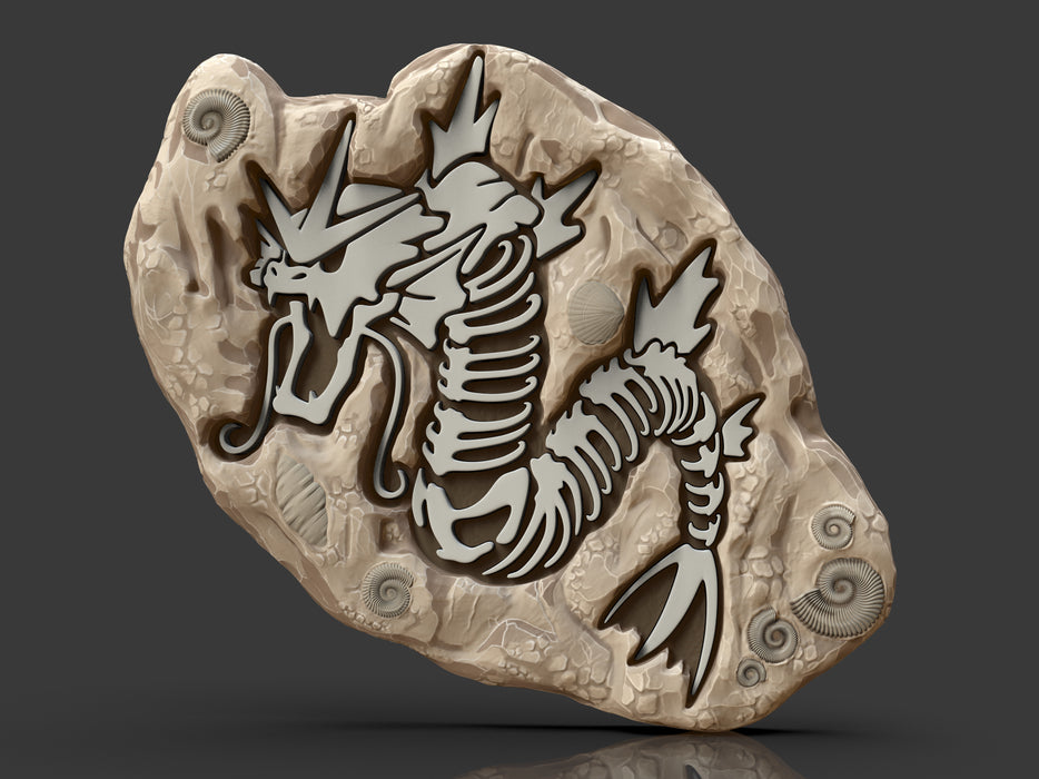 Gyrados Fossil Puzzle Toy