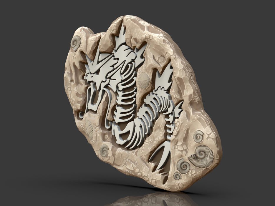Gyrados Fossil Puzzle Toy
