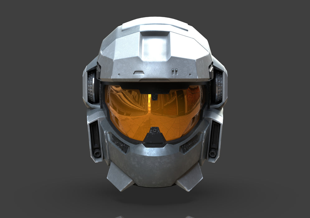 buy halo motorcycle helmet Infinite Master Chief fog shield Z1R Jackal Foil Black Silver