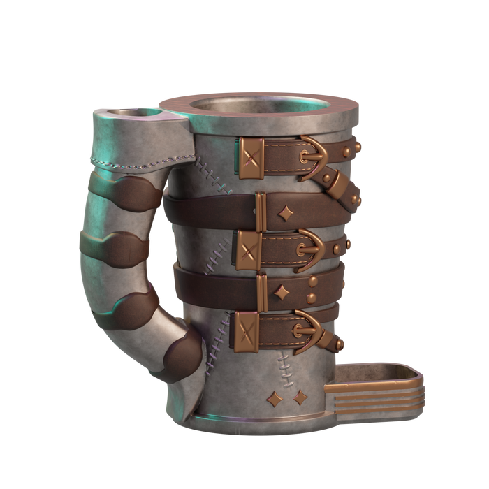 Warrior Dice Tower Mug