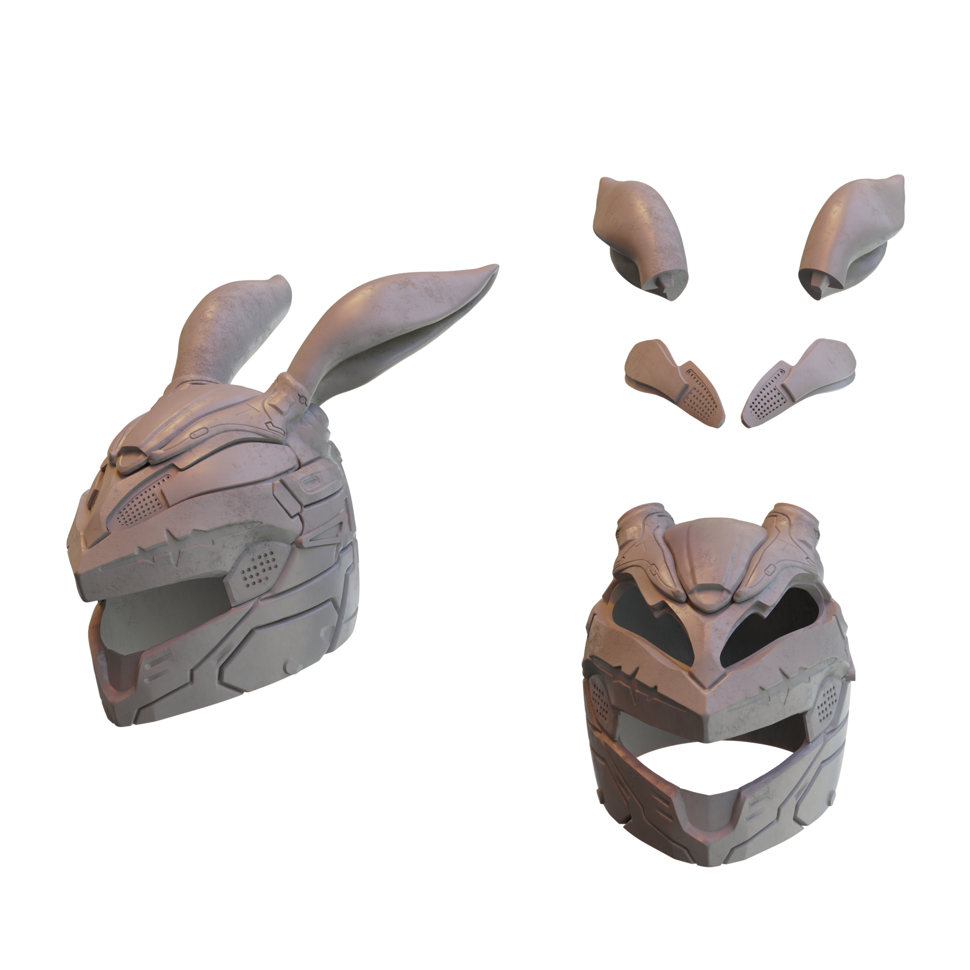 The First Descendant Bunny Helmet — Nikko Industries