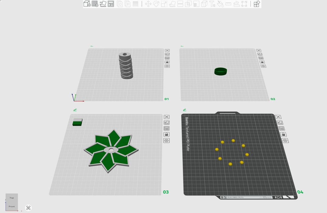 Sanemi Sword Soda Cup Topper