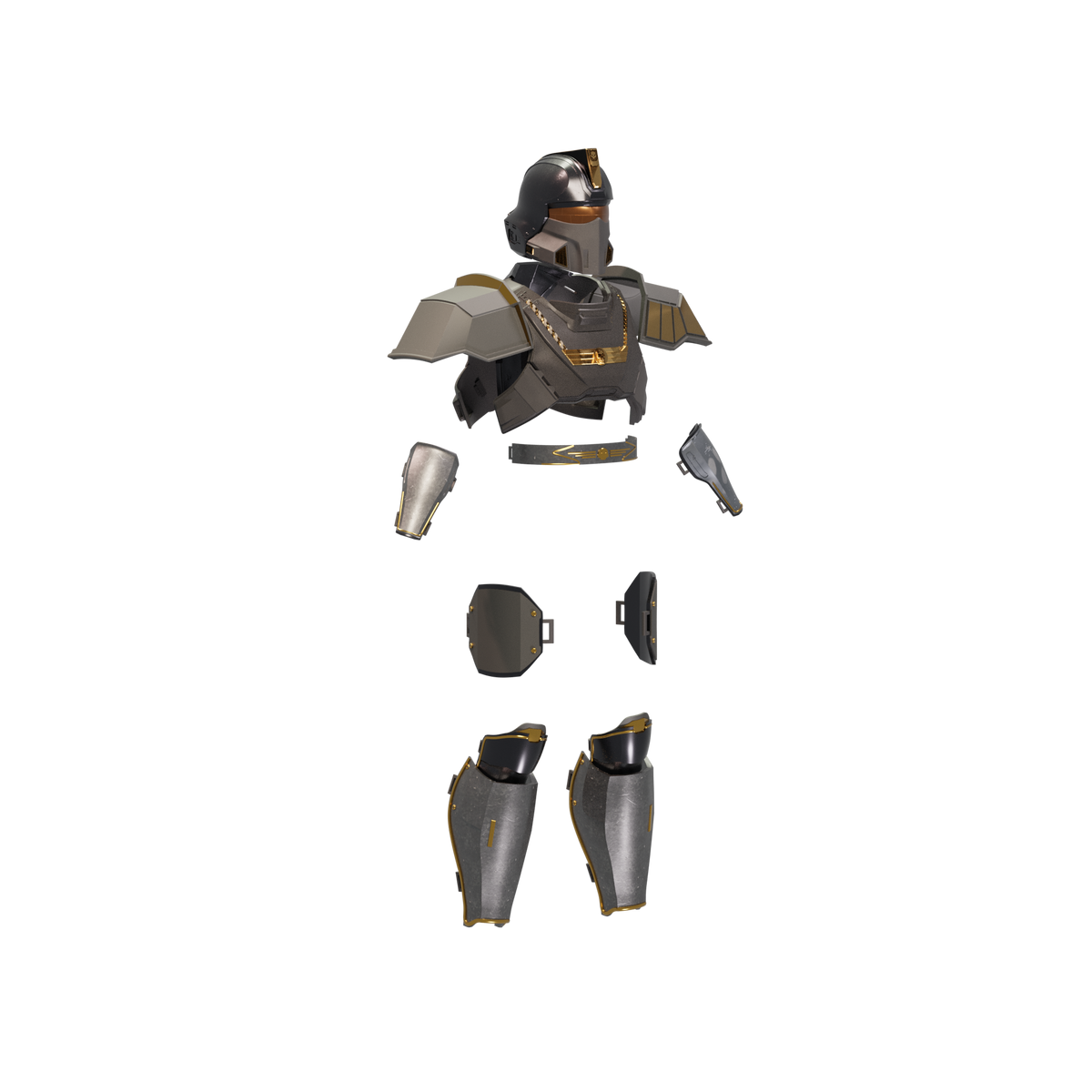 Helldivers Hero of the Federation Armor Set — Nikko Industries