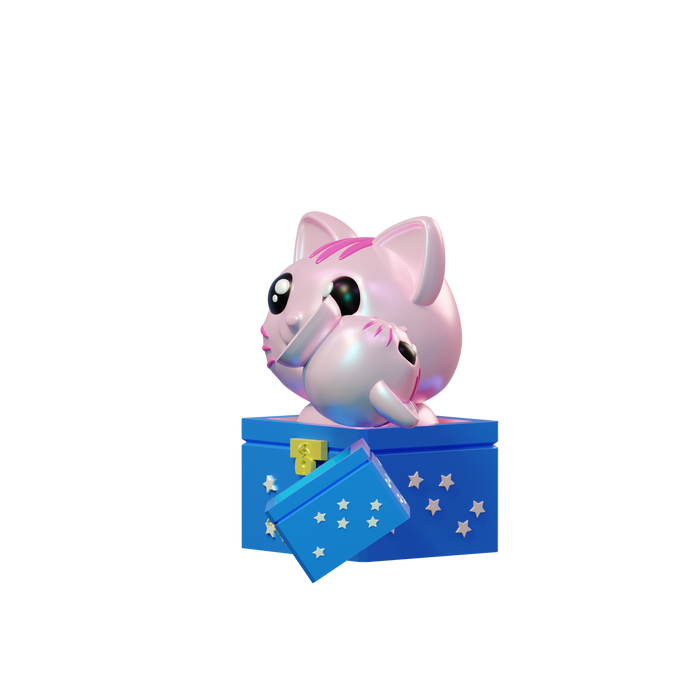Cat in a Box Fidget Clicker — Nikko Industries