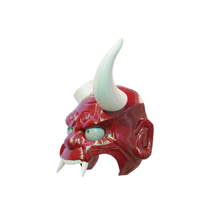 akuma motorcycle helmet Akuma Mask Street Fighter 6 — Nikko Industries