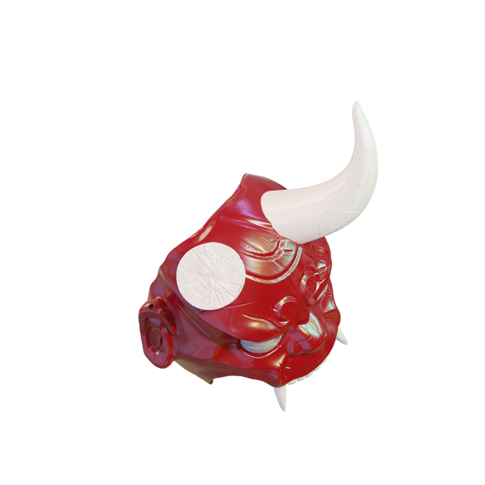 akuma motorcycle helmet Akuma Mask Street Fighter 6 — Nikko Industries