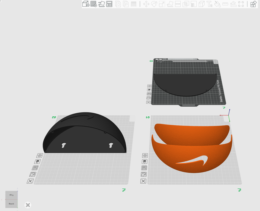Nike Basketball Shoe Display