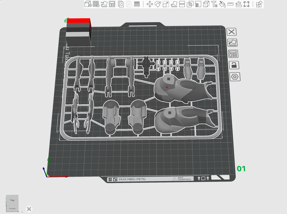 Super Battle Droid Kit Card