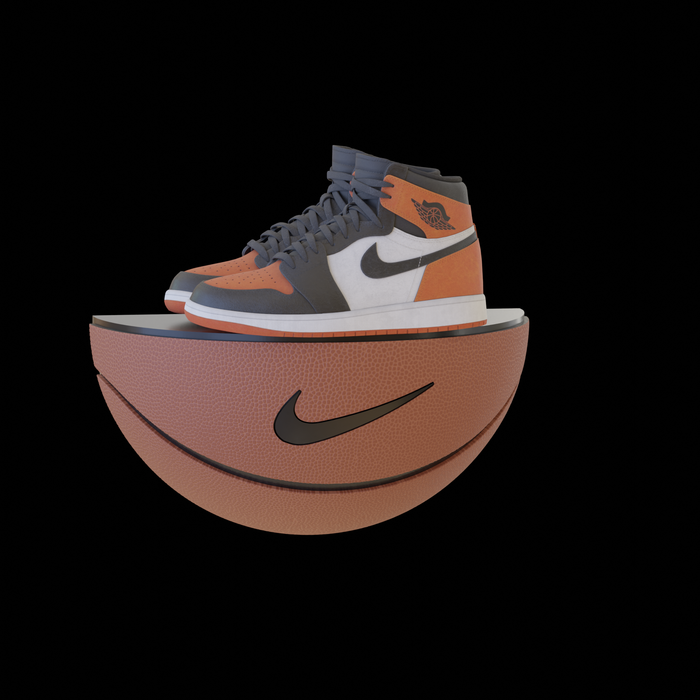 Nike Basketball Shoe Display