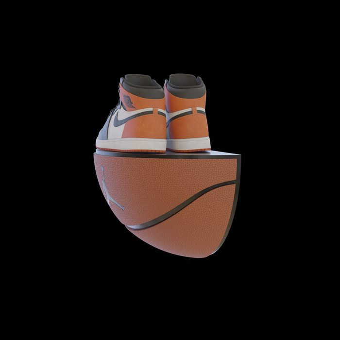 Jordan Basketball Shoe Display