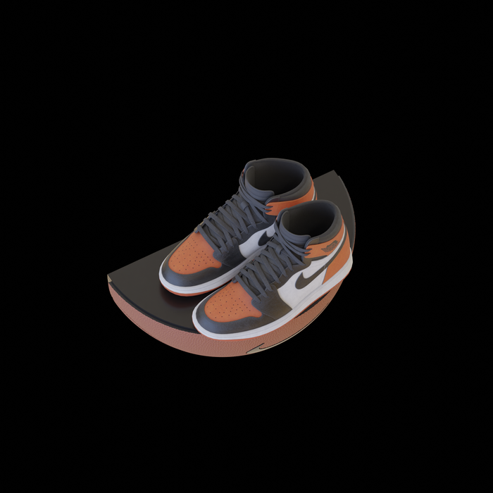 Nike Basketball Shoe Display