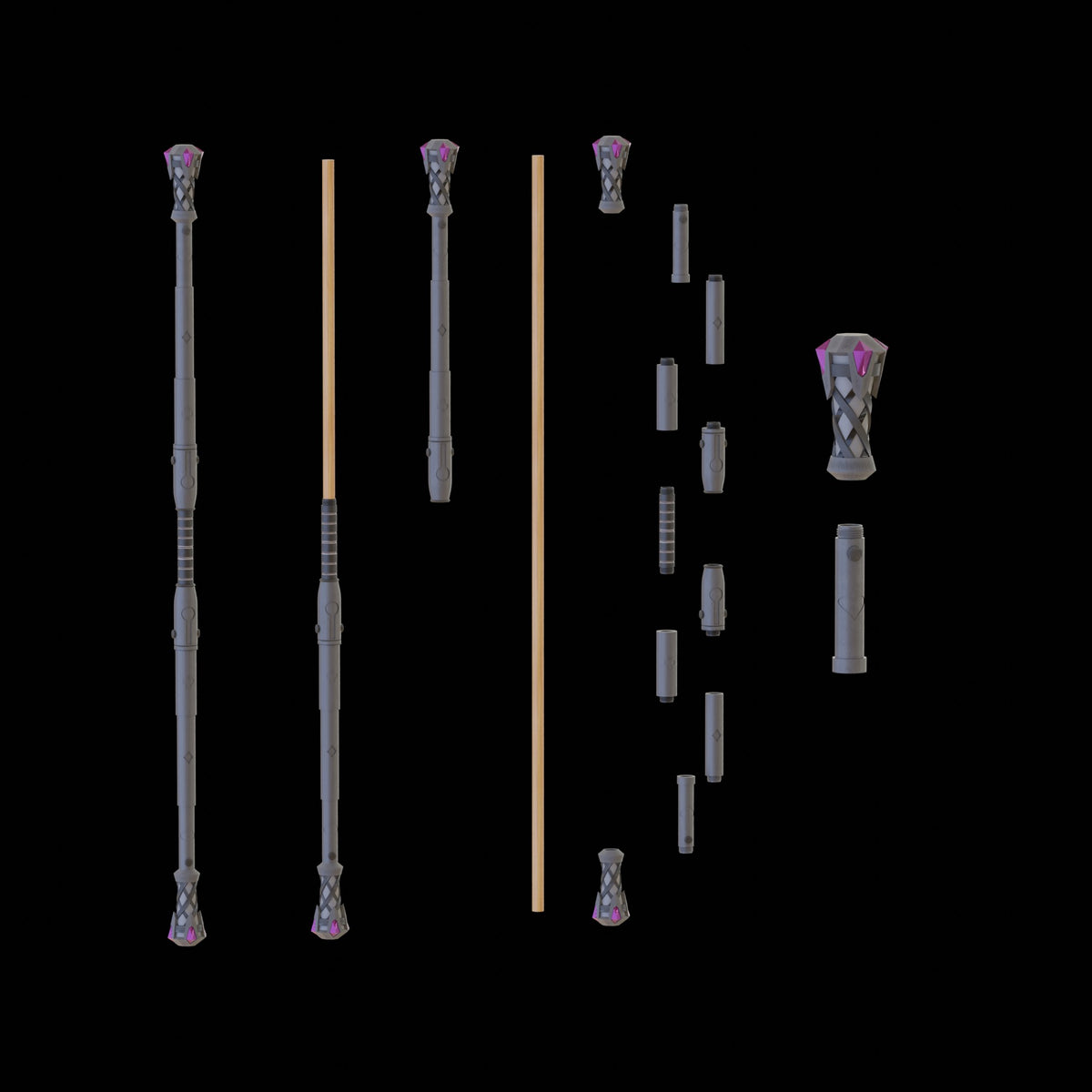 Marvel Rivals Gambit Staff — Nikko Industries