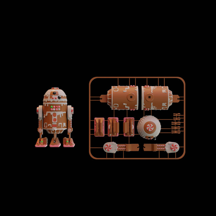 Gingerbread R2D2 Kit Card