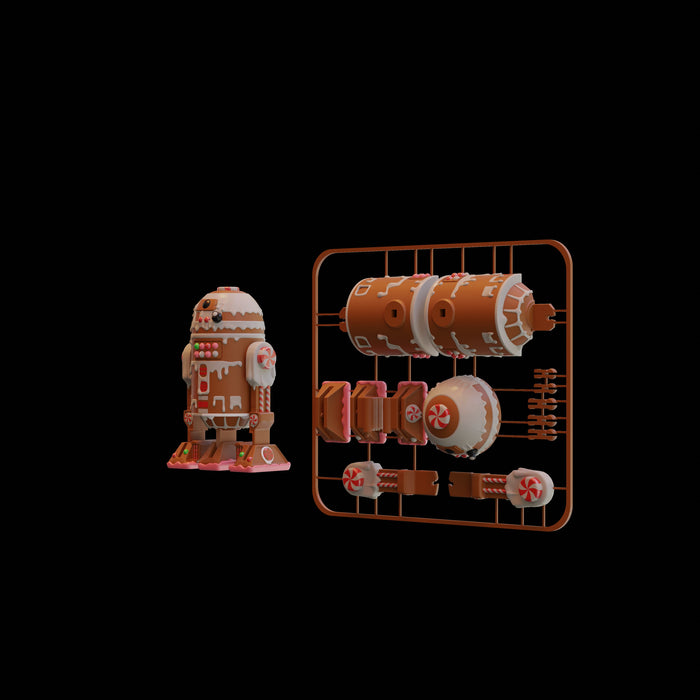 Gingerbread R2D2 Kit Card