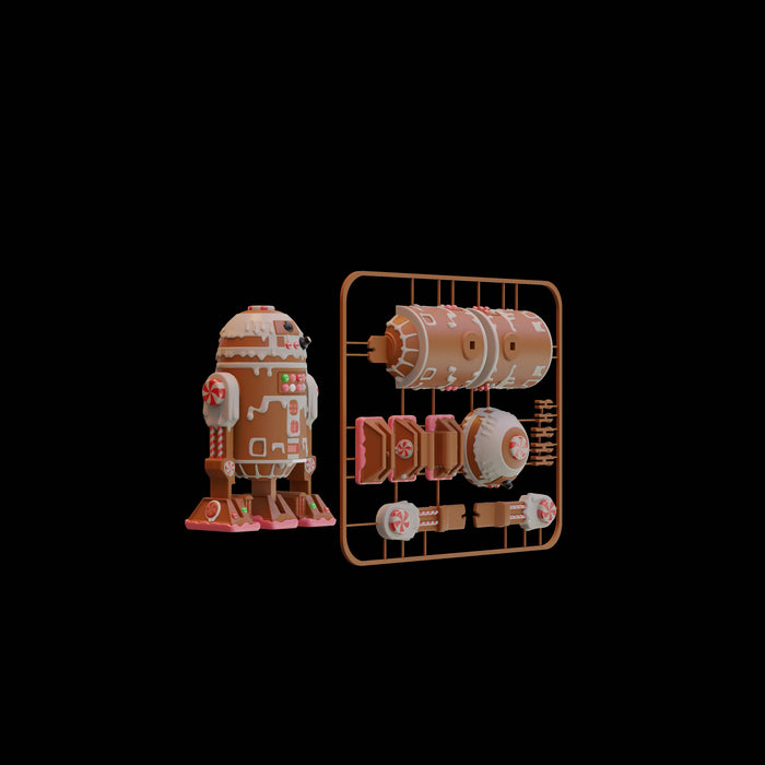 Gingerbread R2D2 Kit Card