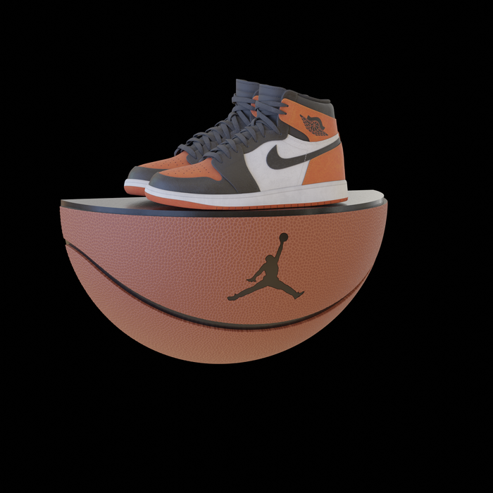 Jordan Basketball Shoe Display