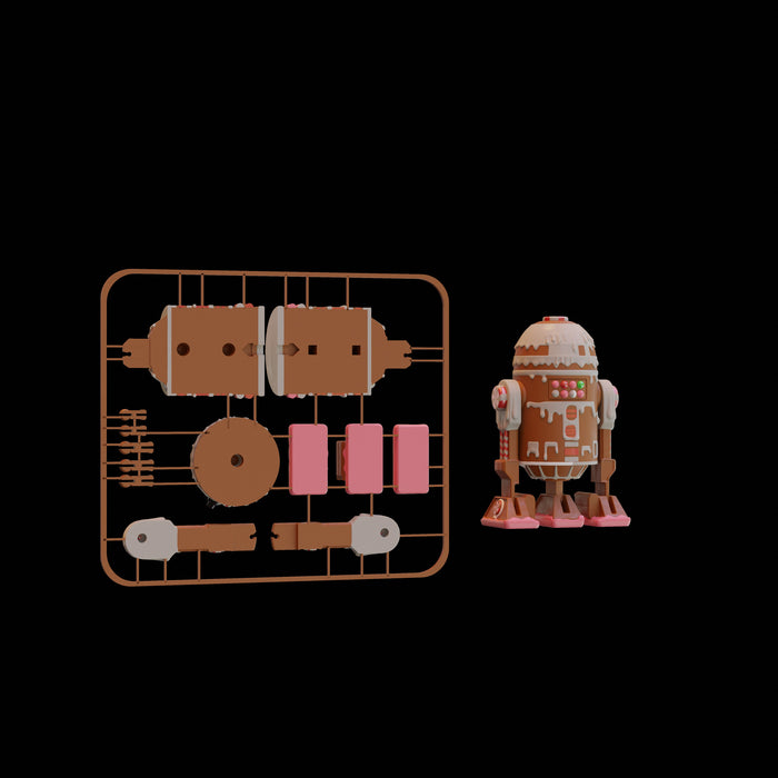 Gingerbread R2D2 Kit Card
