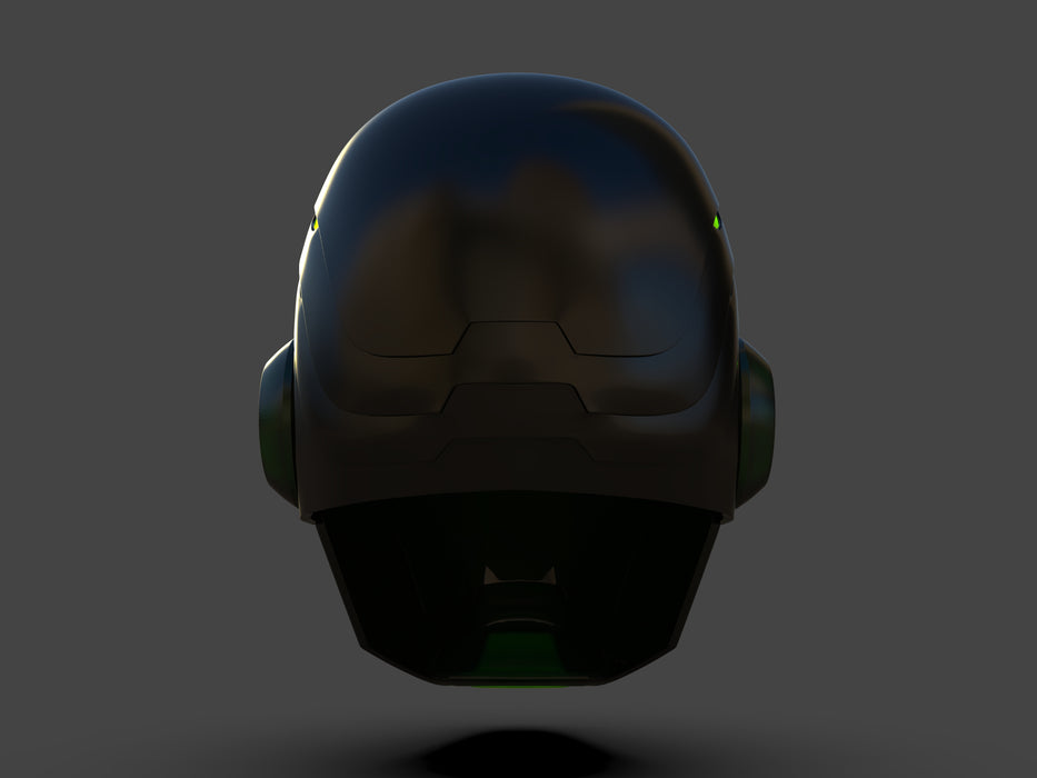Superior Iron Man Helmet Neon