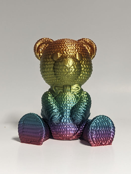 Crochet Teddy Bear Key Chain — Nikko Industries