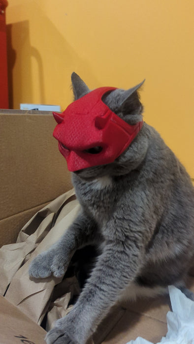 3d Printed Daredevil Cat Mask
