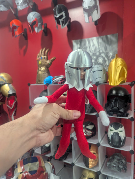 Elf on the Shelf Mandalorian Helmet