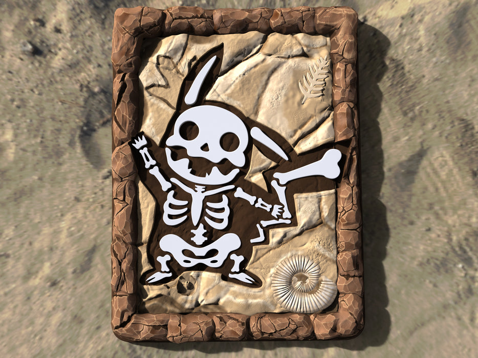 Pikachu Fossil Puzzle
