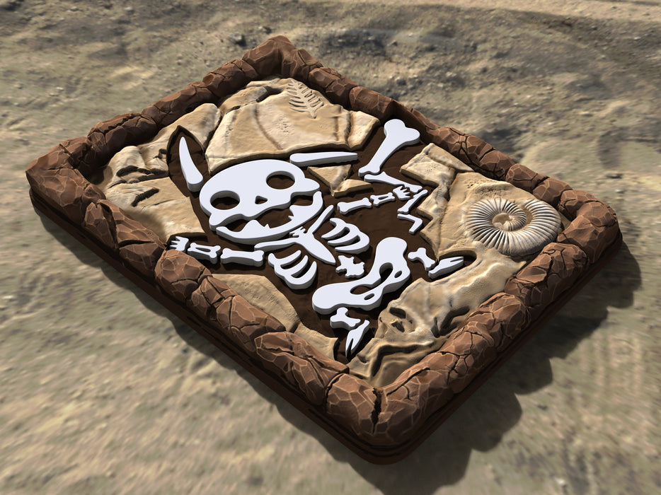Pikachu Fossil Puzzle