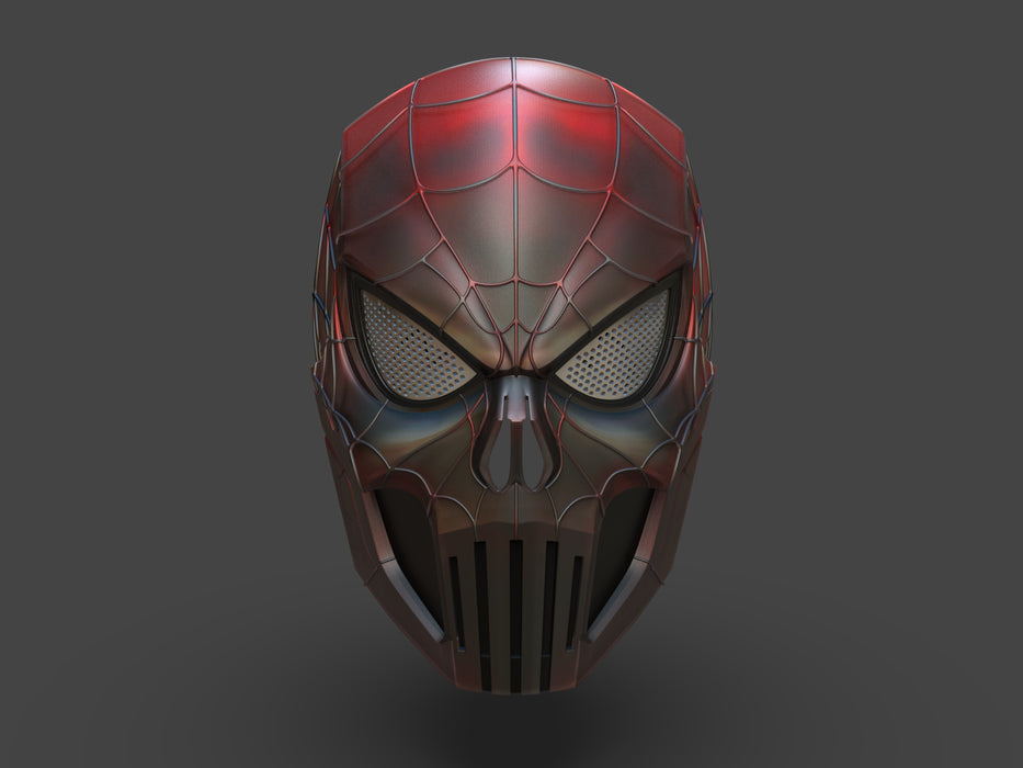 Punisher Spiderman Helmet