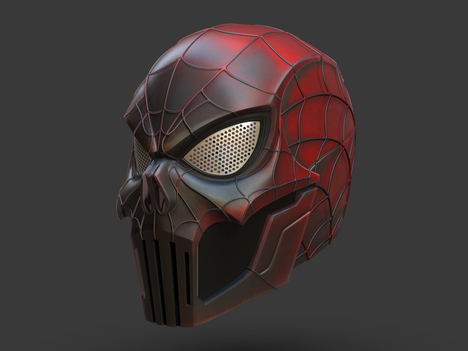 Punisher Spiderman Helmet
