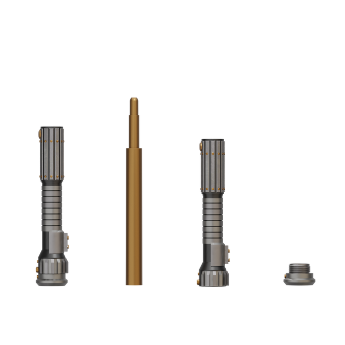 Print in Place Collapsing Jedi Lightsaber Concept 18