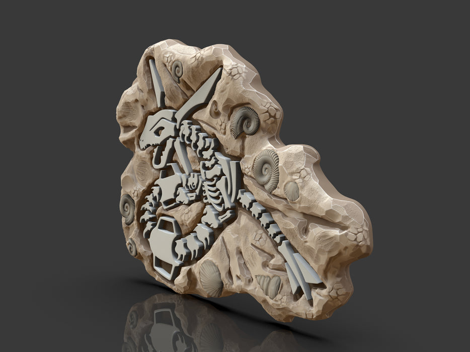 Rayquaza Pokemon Fossil Puzzle