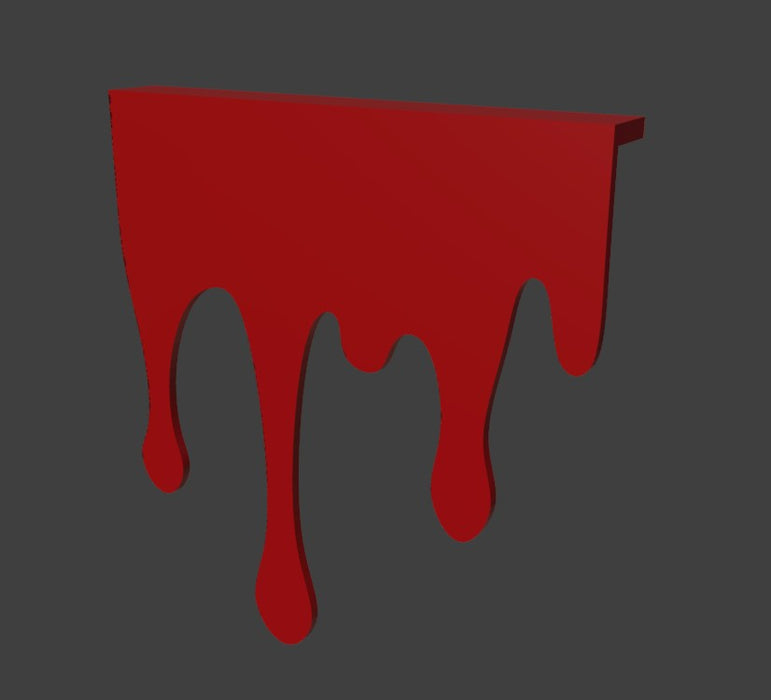 Blood Drip Door Decor