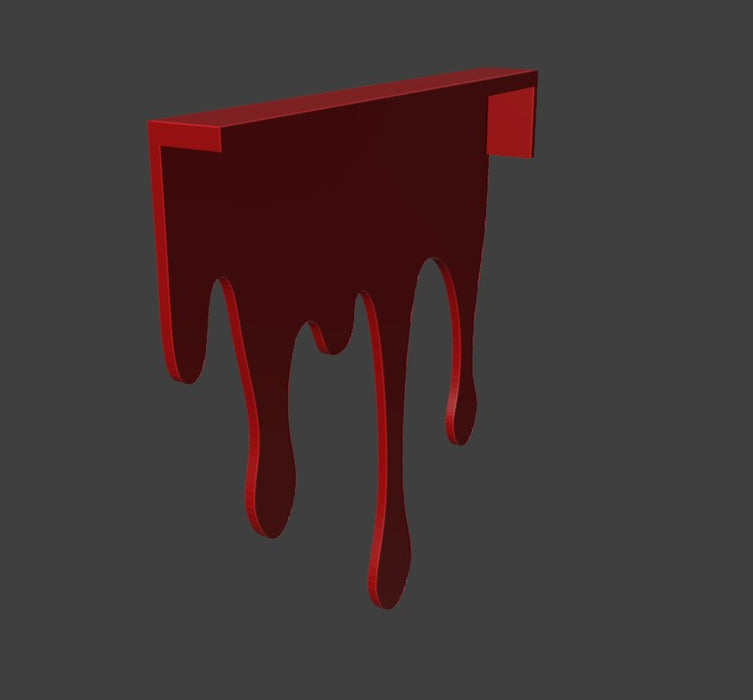 Blood Drip Door Decor