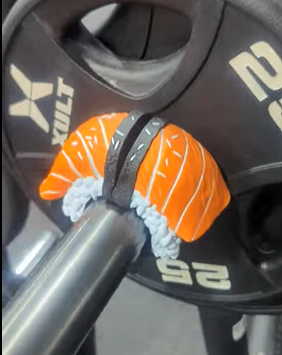 Sushi Barbell Clamp