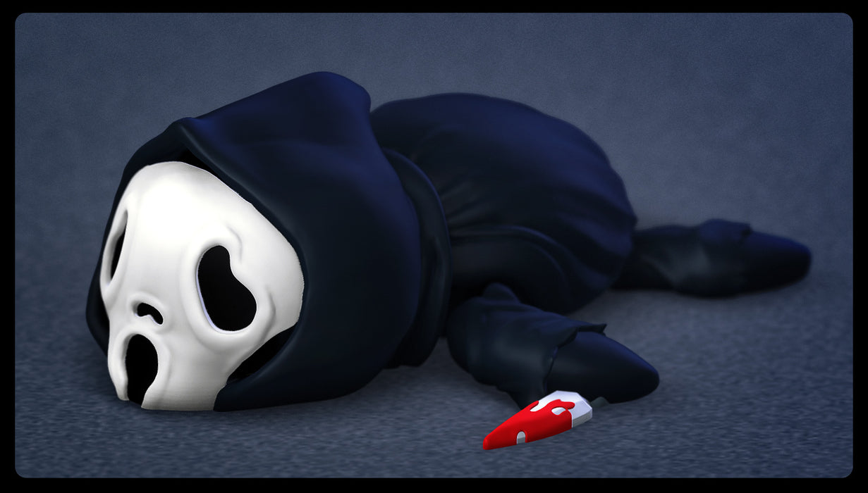 Halloween Turtle Ghostface