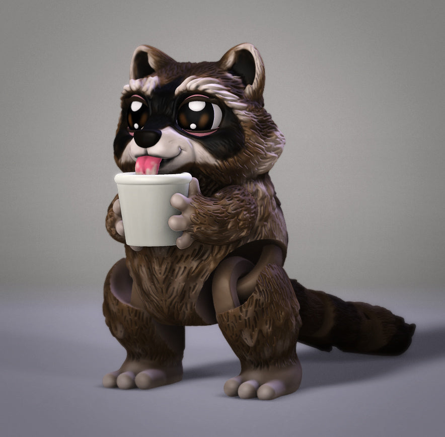 Fred the Racoon — Nikko Industries