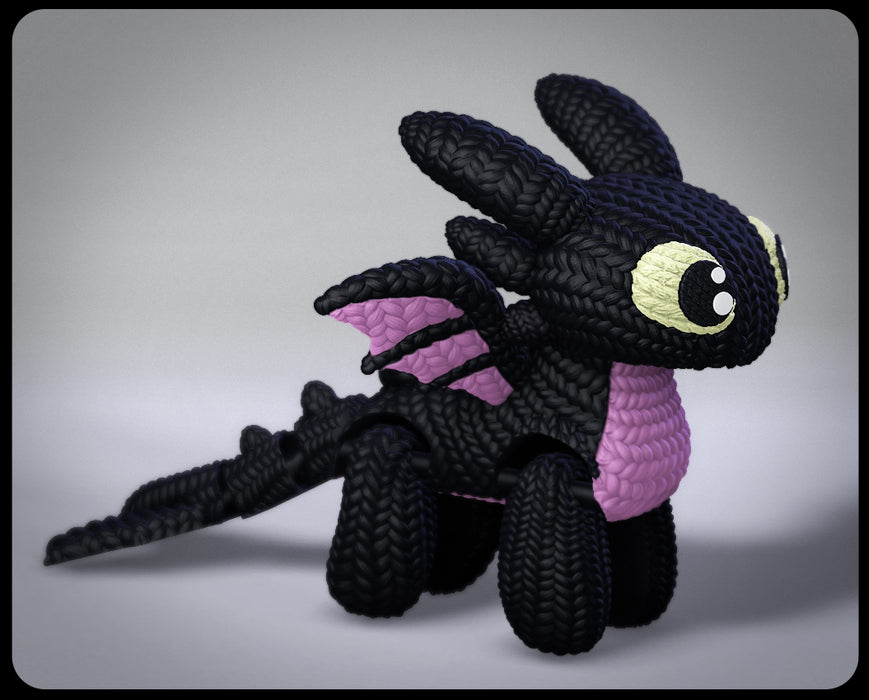 Macrame Toothless Crochet Toothless — Nikko Industries