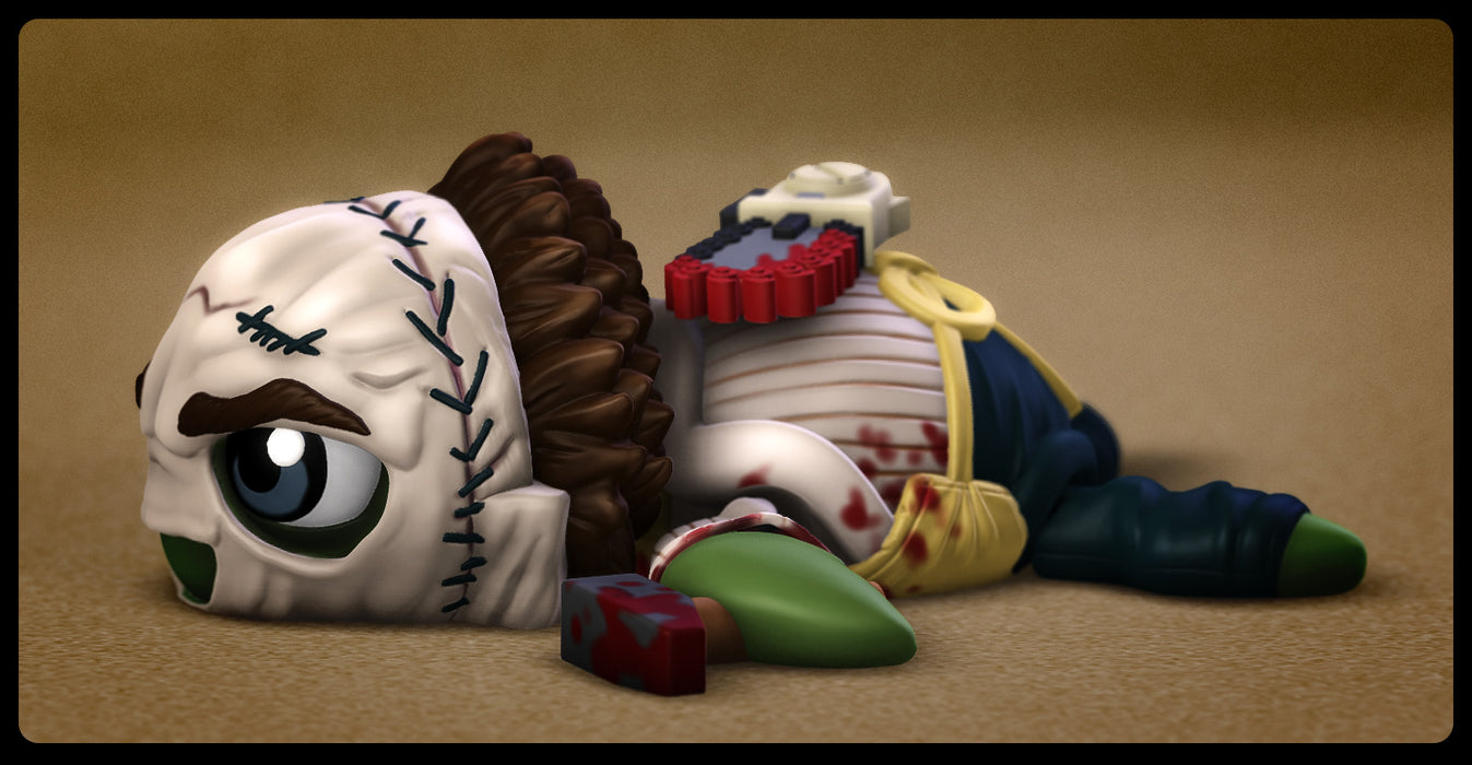 Halloween Turtle Leatherface