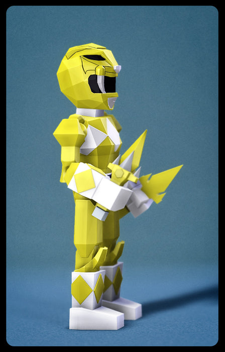 Low Poly Yellow Ranger