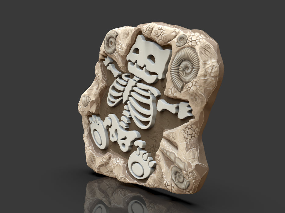 Snorlax Fossil Puzzle Toy
